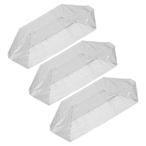 ADDHAT 3Ud Funda Impermeable Para Motocicleta Y Eléctrica Protección Contra Lluvia Y Sol