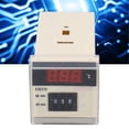 thumbnail image 4 of Termostato controlador de temperatura con pantalla digital, tipo K, 0-999 ℃, para calefacción, refrigeración, CA 220 V, 4 of 12