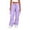 Purple, variant on Tqcoqu Baggy Cargo Pants for Women, Elastic Dstring Waist with Multi Pocket, Y2K Casual Loose Boyfriends Vintage Streetwear Trousers