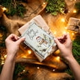 thumbnail image 4 of Christmas Themed Notebook, Holiday Illustration Card Book, Journal and Message Book, 4 of 5