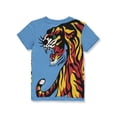 thumbnail image 3 of Ed Hardy Boys' Tiger T-Shirt Color: blue Size: 14 - 16, 3 of 3