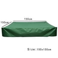 thumbnail image 1 of Sandbox Cover With Drawstring Waterproof Dustproof Protection Green, 1 of 9