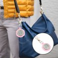 thumbnail image 2 of Miangastore Buckle Design Pocket Watch for Nurses Made of Silicone Pink Color with Keychain Lightweight and Precise 2.5 Inch, 2 of 9