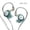 Cyan With MIC, variant on KZ EDX Pro Hi-Fi Bass In-Ear Monitors, Wired 3.5mm Dynamic Noise Isolating Sport Earbuds