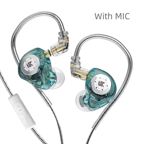 KZ EDX Pro Hi-Fi Bass In-Ear Monitors, Wired 3.5mm Dynamic Noise Isolating Sport Earbuds