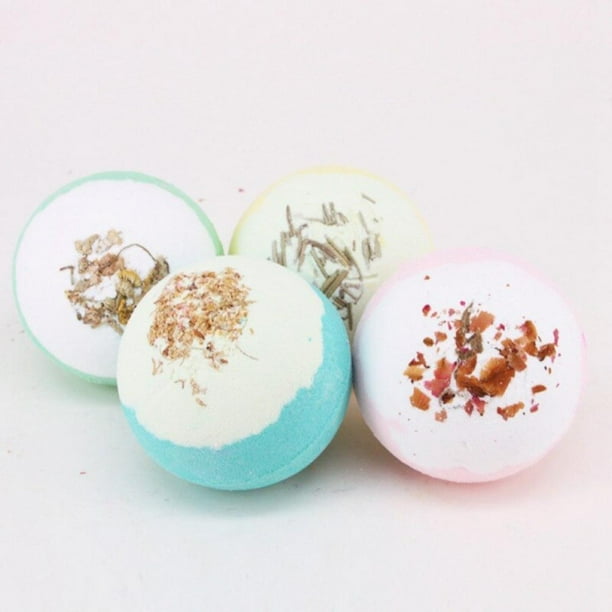 Bath Bombs,4PCS Bathing Bombs Set Explosion Ball Fizzy Spa Moisturizes