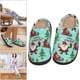 thumbnail image 5 of Casa Felpa Suave para Hombre Y Mujer Pantuflas Ligeras Papá Noel Lindas, 5 of 9