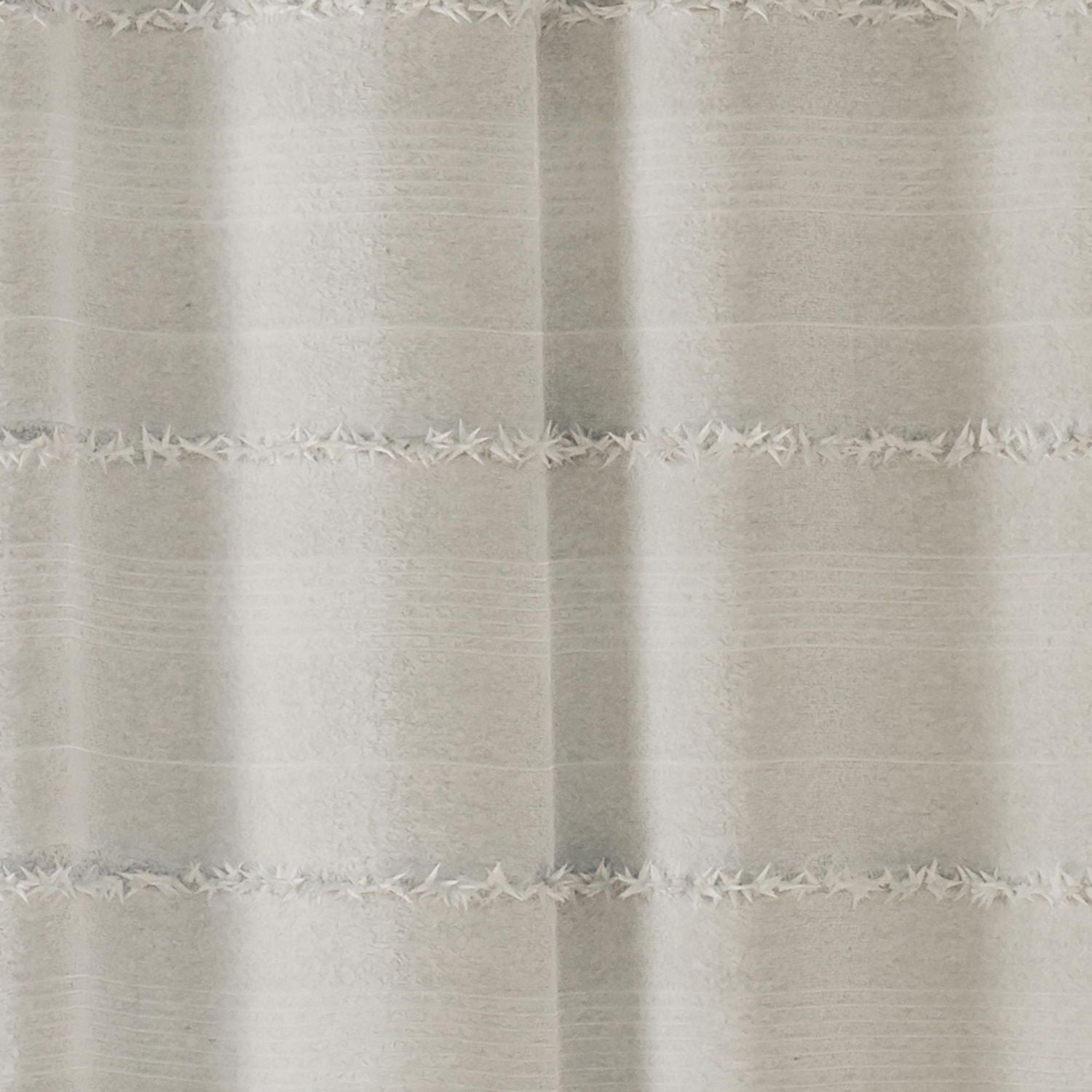 Hometrends Graham Tufted Loop Heavy Weight Woven Fabric Shower Curtain, 70" x 72"