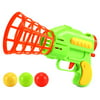Launch Blaster Childrens Kids Novelty Toy Ball Shooting Play Set w/ 3 Balls (Colors May Vary)