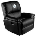 thumbnail image 1 of 40 x 48 x 55 in. Toronto Maple Leafs NHL Rocker Recliner - Black, 1 of 1