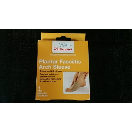 Walgreens store plantar fasciitis