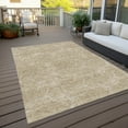 thumbnail image 6 of Addison Rugs Chantille Indoor/Outdoor Transitional Geometric Beige Washable Rectangle Rug, 3' x 5', 6 of 6