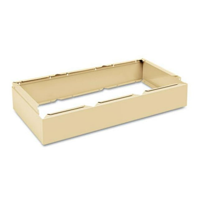 Three Wide Closed Locker Base 36w x 18d x 6h Sand