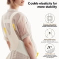 thumbnail image 4 of Unique Bargains Maternity Belly Band with Adjustable Straps 1 Pc Large Apricot, 4 of 7
