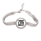 thumbnail image 1 of Quiero una nueva cartera Pulsera de tobillera de cadena de tenis, joyería de diamantes, 1 of 3
