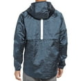 thumbnail image 2 of Nike Tech Pack Mens Water Repellent Hooded Jacket (Small, Deep Ocean), 2 of 3