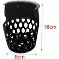 thumbnail image 5 of 6pcs/Set Billiard Basket, Billiard Pool Table Plastic Web Pockets, Plastic Web Billiard Pockets, Pocket Pool Table Accessories Home Entertainment Billiard Ball Storage Basket, 5 of 5