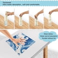 thumbnail image 4 of 6PCS Dish Towels and Dish Cloths Reuseable Dishcloths Sets for Washing Dishes, Cooking, Baking Size 11" x 11" Blue Tie-dye Pattern, 4 of 9