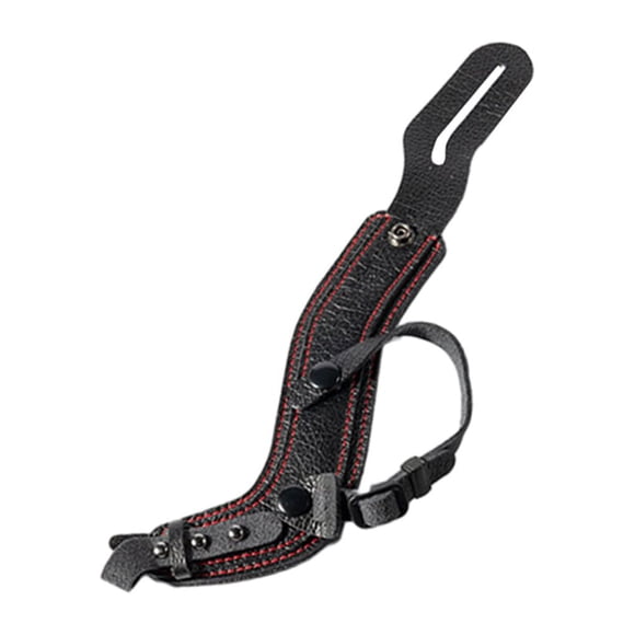 Methold Correa de muñeca para cámara, a prueba de golpes, antipérdida, Color sólido, resistente a desgarros, elegante, para fotografía, Cámaras de vídeo Negro