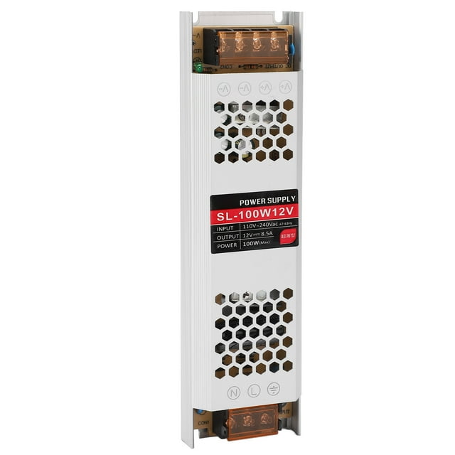 Transformateur de Lumière LED, Boîtier en Alliage d'Aluminium d'Alimentation LED Multi Dissipation de Chaleur pour l'Éclairage