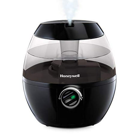 Honeywell HUL520B Mistmate Cool Mist Humidifier Black With Easy Fill Tank & Auto Shut-Off, For Small Room, Bedroom, Baby Room,