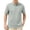 #02 Gray 【Mix, Match & Rotate: Stock Up on Daily Colors】, variant on Plus Size Big & Tall Men's Summer Cotton Button Down Shirt Short Sleeve Casual Embroidered Loose Fit Tops Tee T-Shirt Breathable Solid Sun Protection Beach Vacation Office