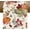 Orange Pumpkin, variant on Fall Green Truck Pumpkin Dining Table Runner, Autumn Thanksgiving | Harvest Maple Leaves Branches Burlap Kitchen Decoration, Seasonal Indoor Outdoor Home Decor Party Supply 13 x 36 Inches