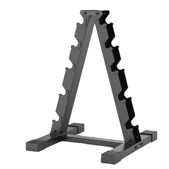 Dumbbell Rack Stand Only,5 Tier Compact Dumbbell Rack, Weight Rack for Home Gym Space,480LBS,Black