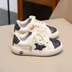 thumbnail image 3 of Zapatos de tablero de estrella hexagonal con purpurina a la moda para niños, novedad de verano primavera 20224, zapatos blancos informales para hombres y mujeres, 3 of 5