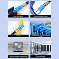thumbnail image 3 of Adaptador De Conector De Fibra óptica, Adaptador Convertidor De Fibra óptica De Baja Pérdida De Inserción Retardante De Llama Monomodo Para Medidor De Potencia óptica, 3 of 7