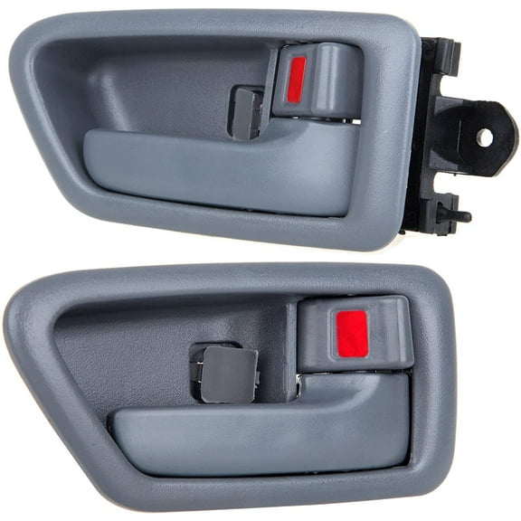 CCIYU Door Handles Interior Front Rear Passenger Side Replacement fit for 1997-2001 for Toyota Camry 6927733020B0 Texture Gray(2pcs)