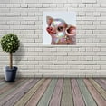 thumbnail image 5 of Urbalabs Farmhouse Pigs Pig Gifts For Pig Lovers Wall Canvas Wall Art 16 x 16 Print Abstract Animal Art Textured Paint Canvas Paintings Pop Art Pig Decor Prints Modern Wall Decor (16x16), 5 of 7