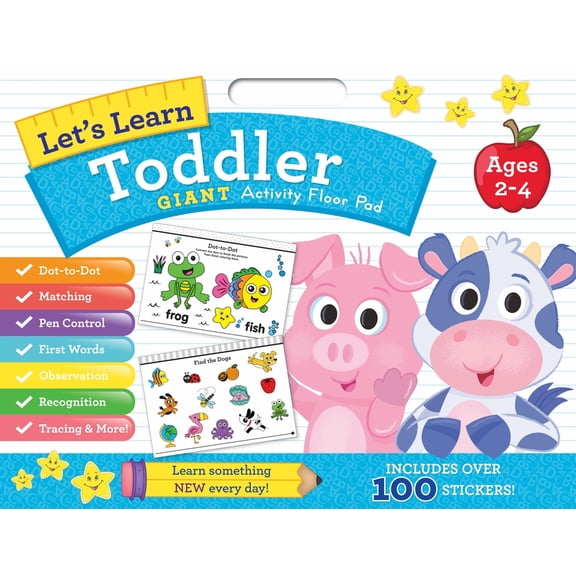 Let's Learn Toddler: Giant Floor Pad, (Paperback)