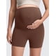 thumbnail image 5 of Shorts CRZ YOGA Butterluxe Maternidad Cintura Alta 10 cm Marrón L, 5 of 6
