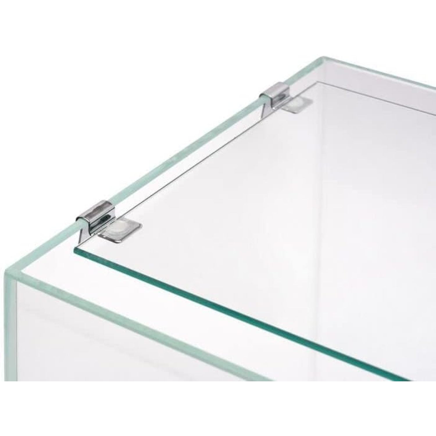 YhbSmt Aquarium Lid for Rimless Aquariums Ultra Clear Low Iron Glass Fish Tank Cover with