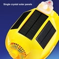 thumbnail image 4 of Safety Helmet, Solar Powered Strong Wind Solar Fan Hard Hat with Light for Transportation for Mining, 4 of 7