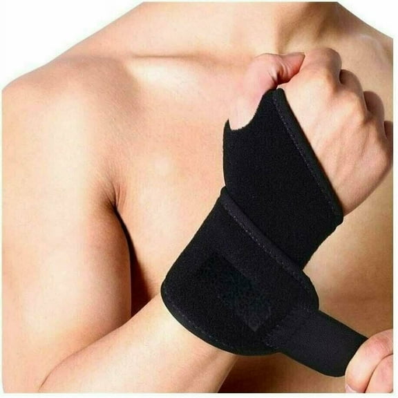 TekDeals Right / Left Wrist Hand Brace Support Carpal Tunnel Sprain Arthritis Gym Sports