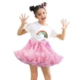 thumbnail image 1 of SXcggal One Robe Tutu Mode Enfant Couleur Unie Nœud Robe Tutu Fille Douce Mignonne Décontractée Robe Enfant, 1 of 3