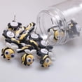 thumbnail image 3 of 17 Pieces Cute Cartoon Animals Pushpins Creative Shaped Push Pins Thumb Tacks Drawing Pins for Corkboard, Whiteboard, Bulletin Board, Photo Wall, Map (Bee), 3 of 5