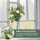 thumbnail image 2 of KAKOWELY 1 ramo de novia de flores artificiales, adorno decorativo para novia (amarillo), 2 of 5