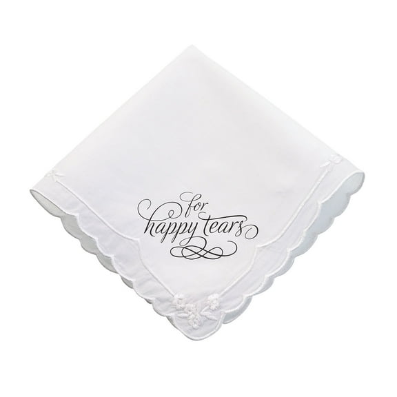 Lillian Rose Happy Tears Keepsake Wedding Hankie