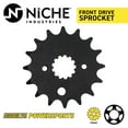 thumbnail image 6 of Niche Sprocket Chain Set for Suzuki GSX750S 16/43T 530 X-Ring Motorcycle MK1004869, 6 of 9