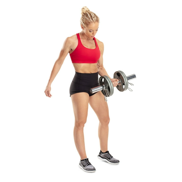 Weider 5 lb. Olympic Weight Plate with Hammertone Finish Sold Individually Walmart