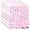 Raspberry Red, variant on UCEI 10 Sheets UV DTF Alphabet Stickers Rose Red Glitter Decals