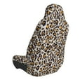 thumbnail image 2 of Honeii Leopard Print Car Seat Cover,Car Interior Covers,Universal Fit Seat Protector, Compatible with Most Cars, SUVs, Trucks, and Vans, 2 of 5