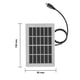 thumbnail image 3 of Lámpara exterior 9W / 7W Portátil LED de energía solar que acampa bombilla de control remoto imperme Meterk Lámpara exterior, 3 of 7