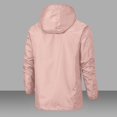 thumbnail image 4 of WTOBBY Women's Loose Casual Solid Color Windproof Waterproof Jacket for Outdoor Sports, Perfect for Fashionable and Relaxed Everyday Wear,Pink S, 4 of 7