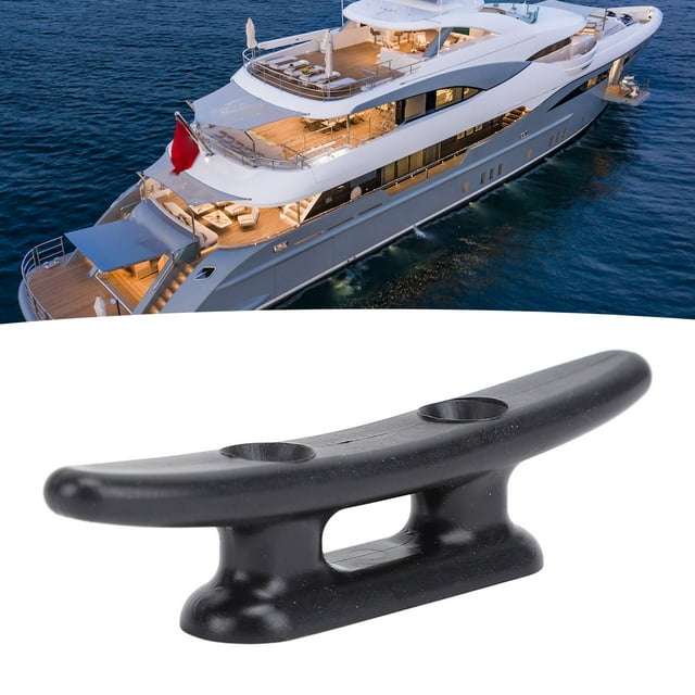 Nylon Boat Cleat Black Dock Cleat Marine Nautical Decor