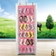 thumbnail image 4 of Sobre la puerta Organizador de zapatos Zapatero colgante Armario de almacenamiento de zapatos transparente no tejido 24 bolsillos Eigraketly HA1662-02, 4 of 5