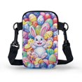 thumbnail image 2 of HELLHERO Cats Pattern 4.33"x1.97"x7.09" Shoulder Bag, Adult with Vintage, 2 of 7